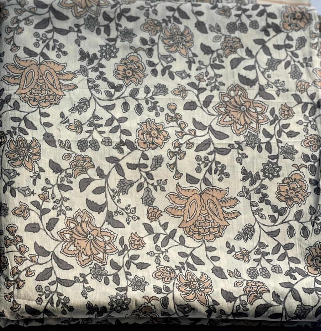 Premium Cotton unstitched kurti set