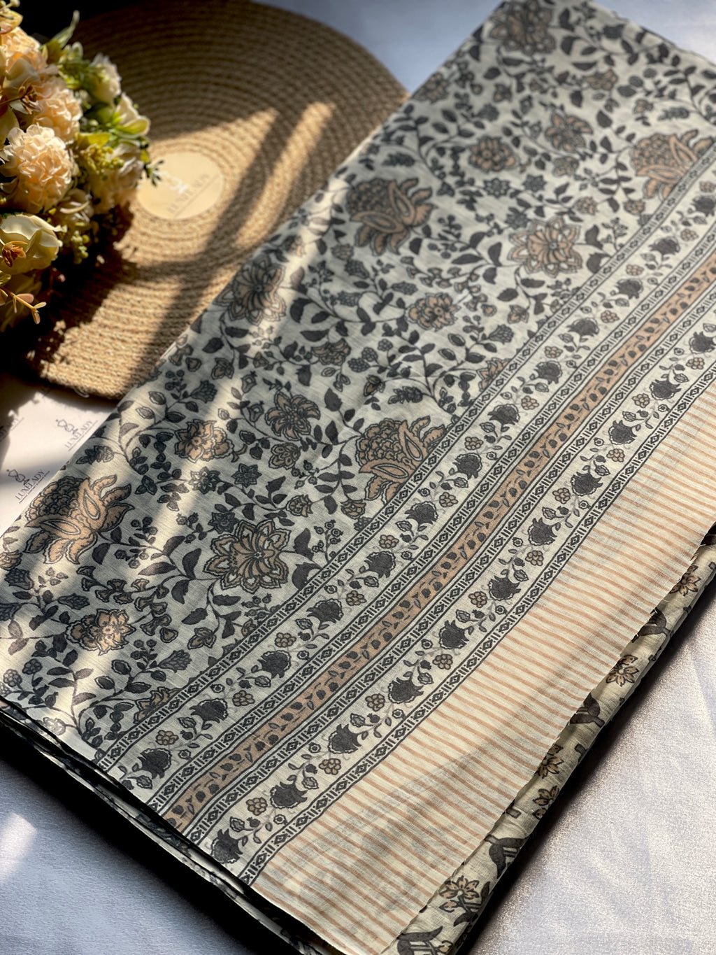 Premium Cotton unstitched kurti set